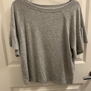 Abercrombie Drapey Sleeve Soft Tee